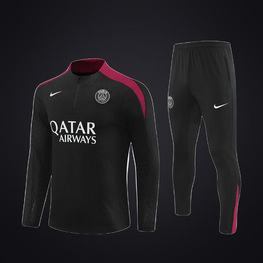 Chándal PSG 24-25 Negra (delante)