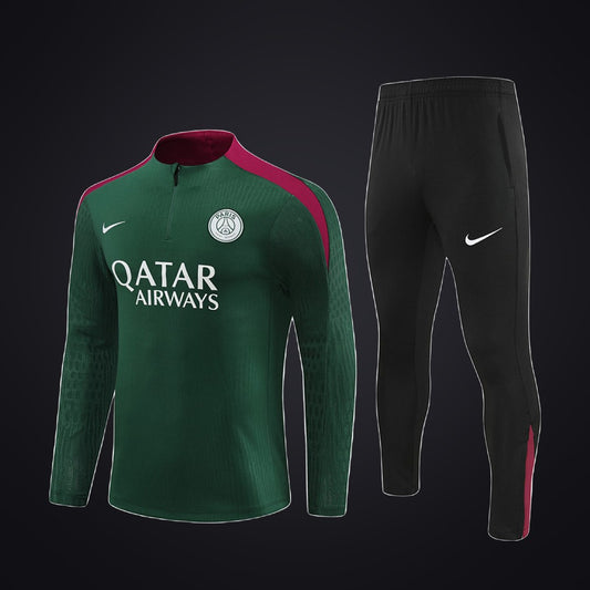 Chándal PSG 24-25 Verde (delante)
