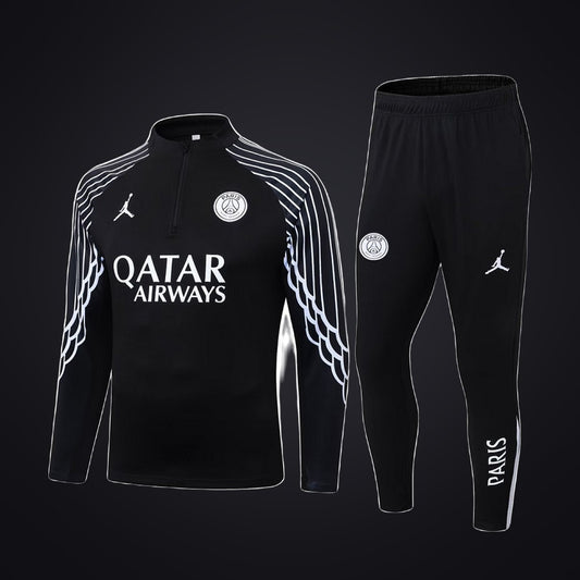 Chándal PSG 25-26 Negra (delante)