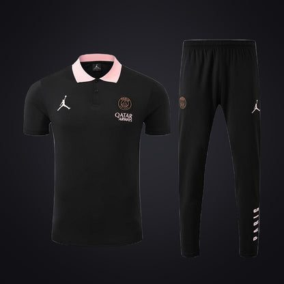 Conjunto de Entrenamiento PSG 25-26 Negra Rosa (delante)