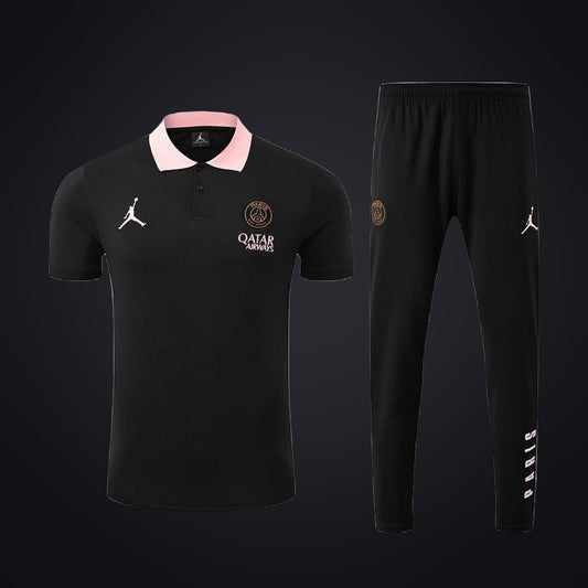 Conjunto de Entrenamiento PSG 25-26 Negra Rosa (delante)