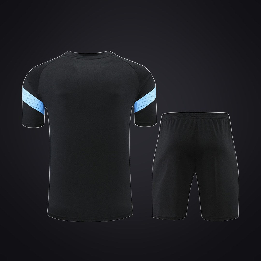 Conjunto de Entrenamiento Olympique de Marsella 22-23 Negra (detrás)