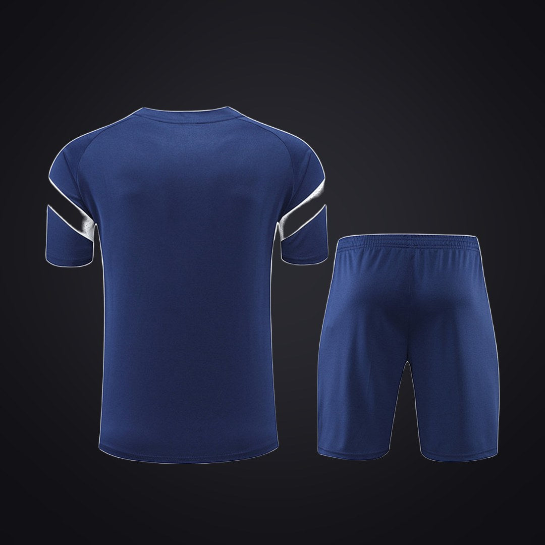 Conjunto de Entrenamiento Olympique de Marsella 22-23 Azul · Modelo 3 (detrás)