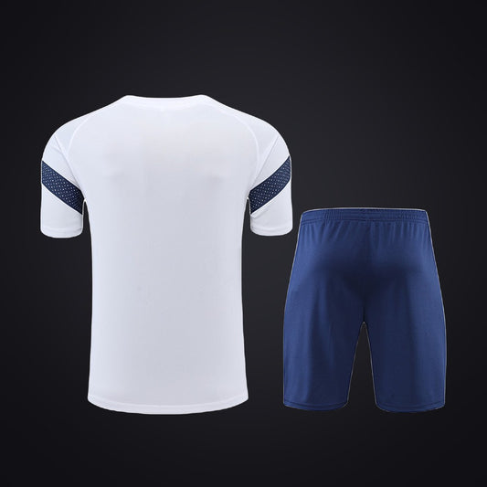 Conjunto de Entrenamiento Olympique de Marsella 22-23 Blanca (detrás)