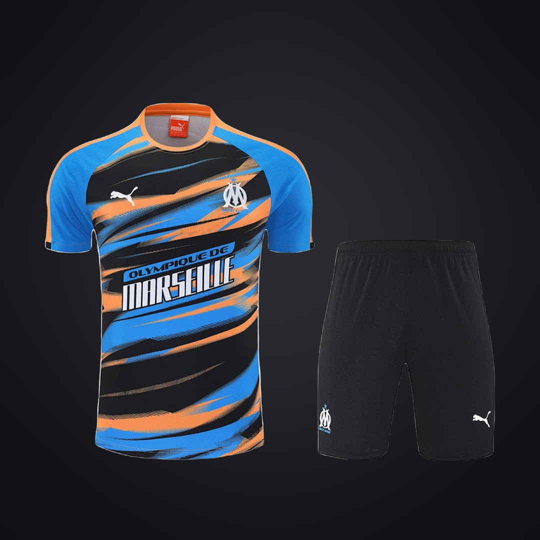 Conjunto de Entrenamiento Olympique de Marsella 25-26 Naranja (delante)