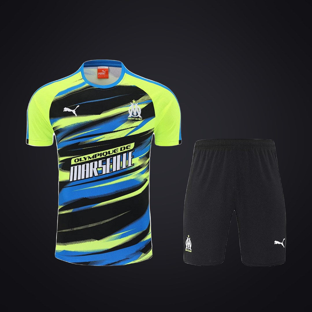 Conjunto de Entrenamiento Olympique de Marsella 25-26 Verde (delante)