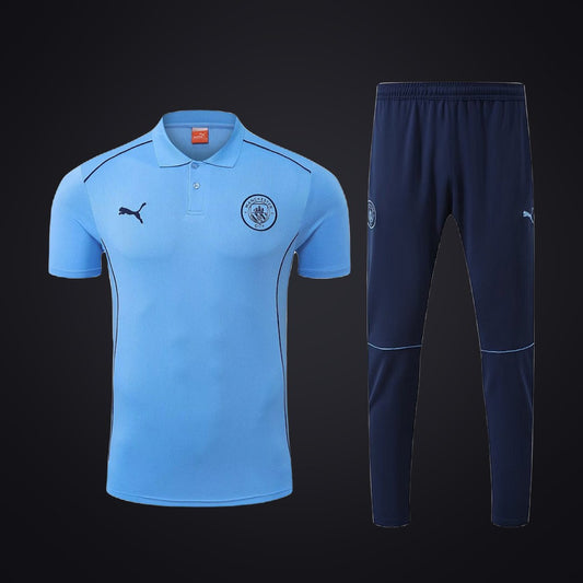 Conjunto de Entrenamiento Olympique de Marsella 25-26 Azul (delante)
