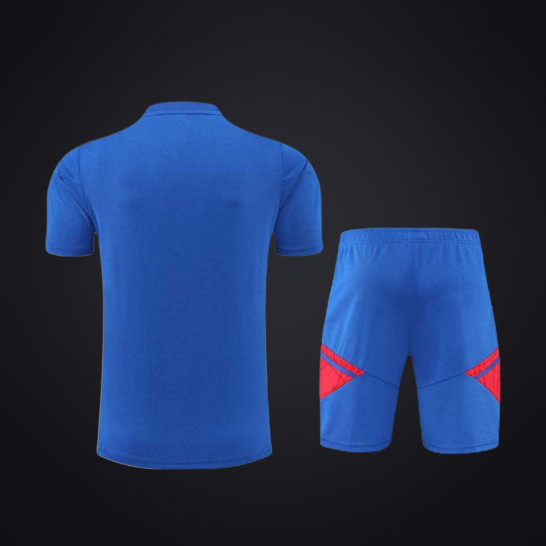 Conjunto de Entrenamiento Olympique de Lyon 22-23 Azul (detrás)