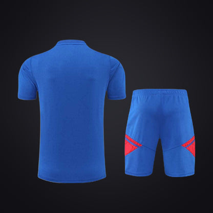 Conjunto de Entrenamiento Olympique de Lyon 22-23 Azul (detrás)
