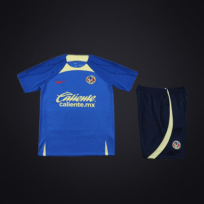 Conjunto de Entrenamiento América 24-25 Azul · Modelo 2 (delante)