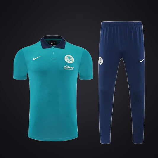 Conjunto de Entrenamiento América 25-26 Verde (delante)
