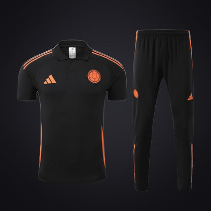 Conjunto de Entrenamiento Colombia 25-26 Negra (delante)