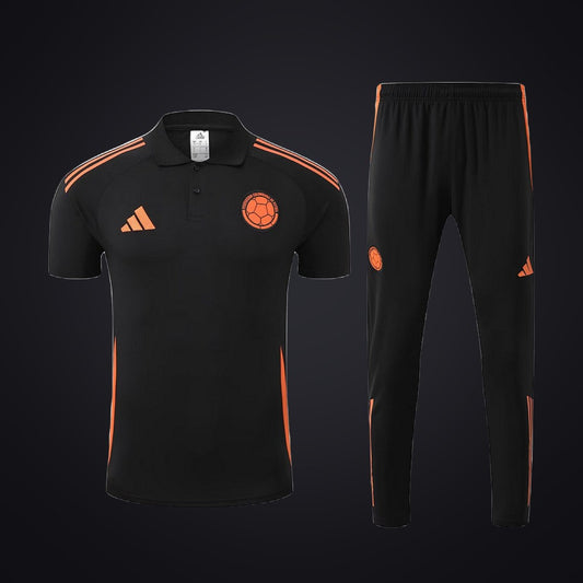 Conjunto de Entrenamiento Colombia 25-26 Negra (delante)