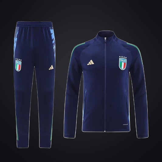 Chándal Italia 2024 Azul Marino (delante)