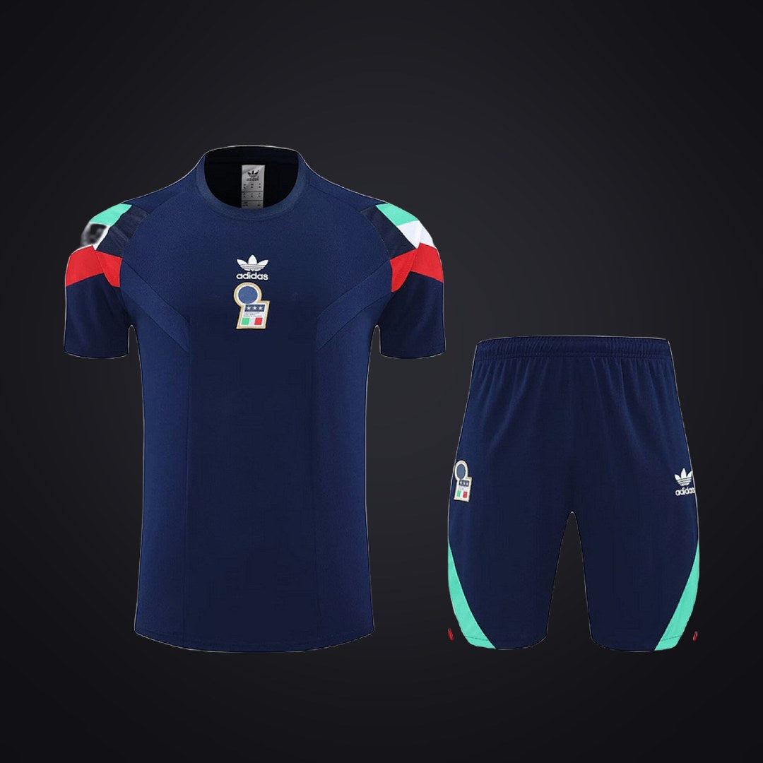 Conjunto de Entrenamiento Italia 25-26 Azul Marino (delante)