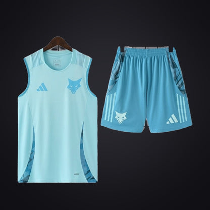 Conjunto de Entrenamiento Cruzeiro 25-26 Azul · Modelo 2 (delante)