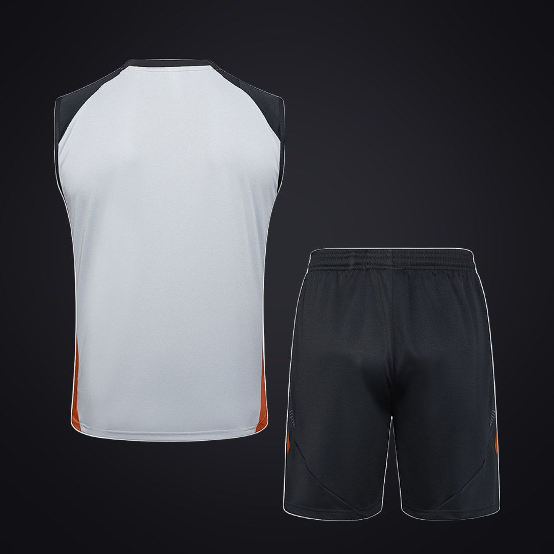 Conjunto de Entrenamiento Benfica 25-26 Gris · Modelo 2 (detrás)