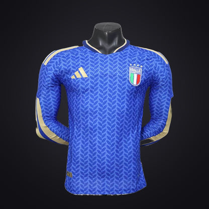 Italia 2026 Local Manga Larga (Player Version) (delante)