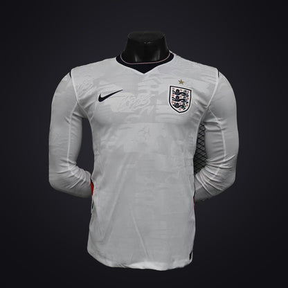 Inglaterra 2026 Local Manga Larga (Player Version) (delante)