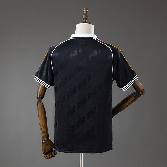 Real Madrid 26-27 Originals Camiseta Algodón Negra (Fan Version)