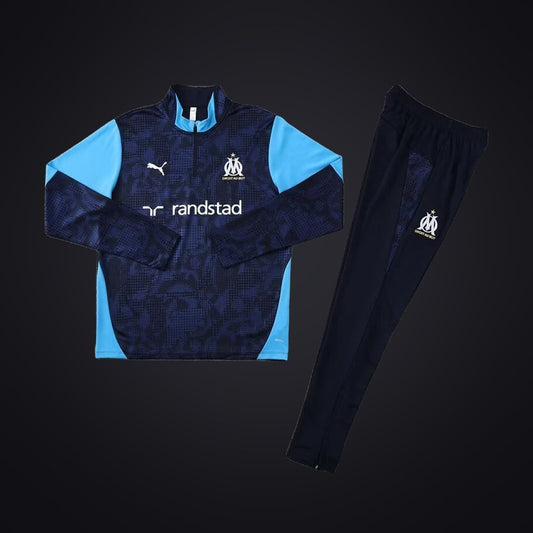 Chándal Olympique de Marsella 25-26 Azul Marino (delante)