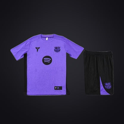 Conjunto de Entrenamiento Barcelona 25-26 Morada (delante)