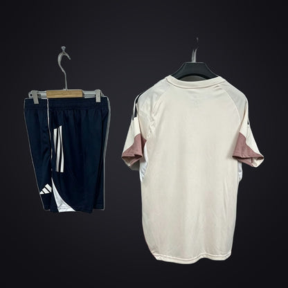Conjunto de Entrenamiento Aston Villa 25-26 Beige (detrás)