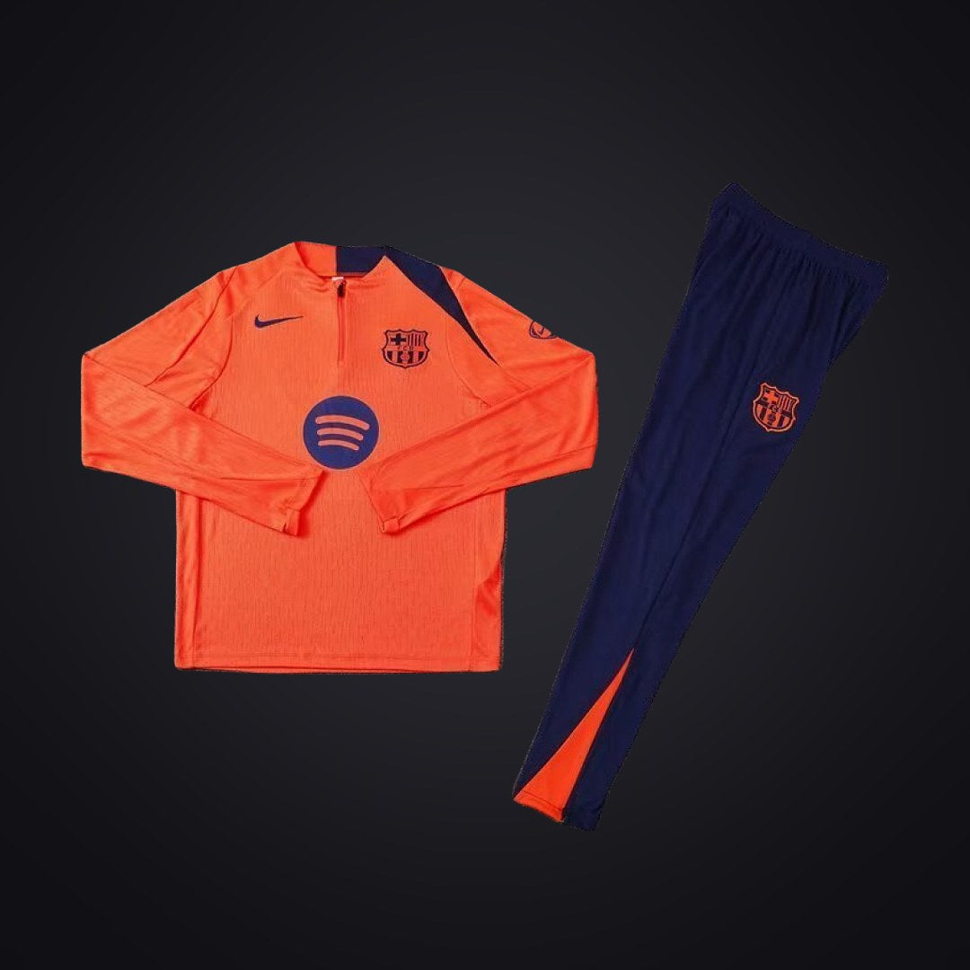 Chándal Barcelona 25-26 Naranja (delante)
