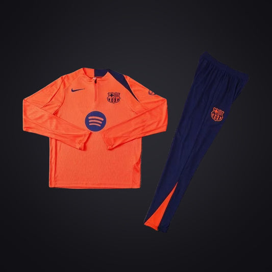 Chándal Barcelona 25-26 Naranja (delante)