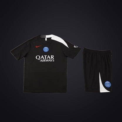 Conjunto de Entrenamiento PSG 25-26 Negra Blanca (delante)
