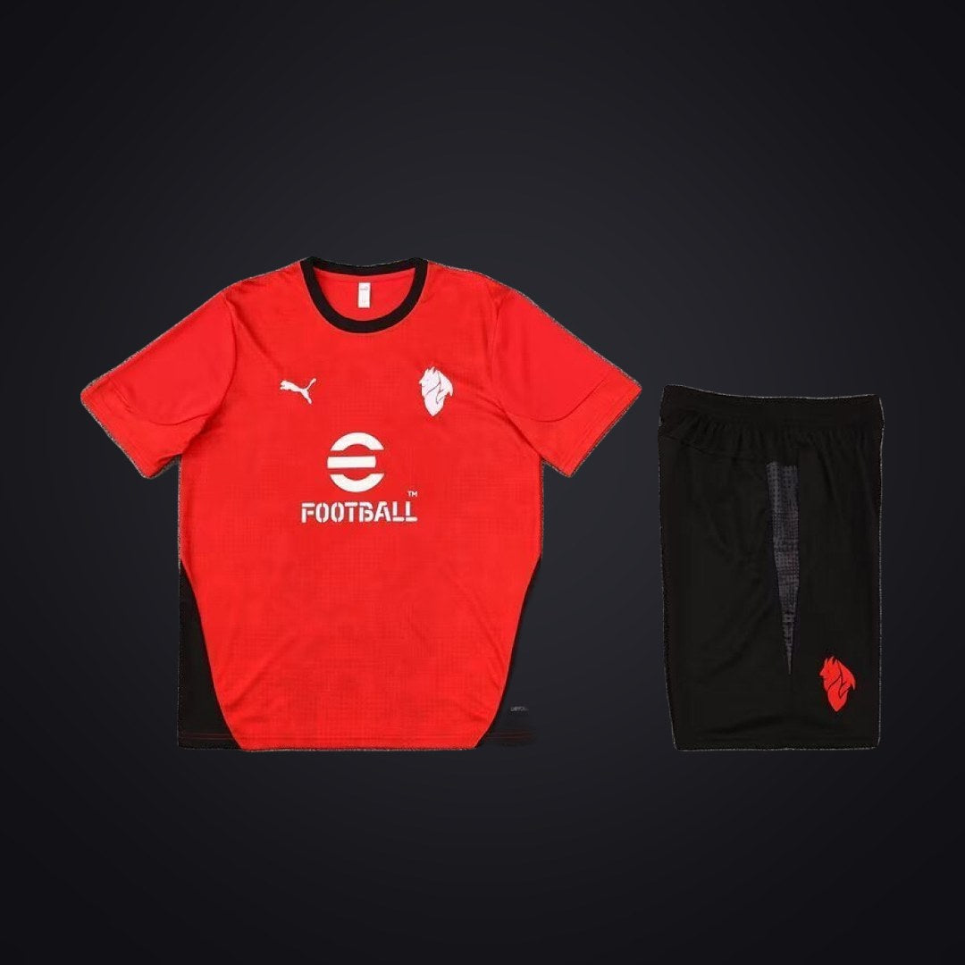 Conjunto de Entrenamiento Milan 25-26 Roja (delante)
