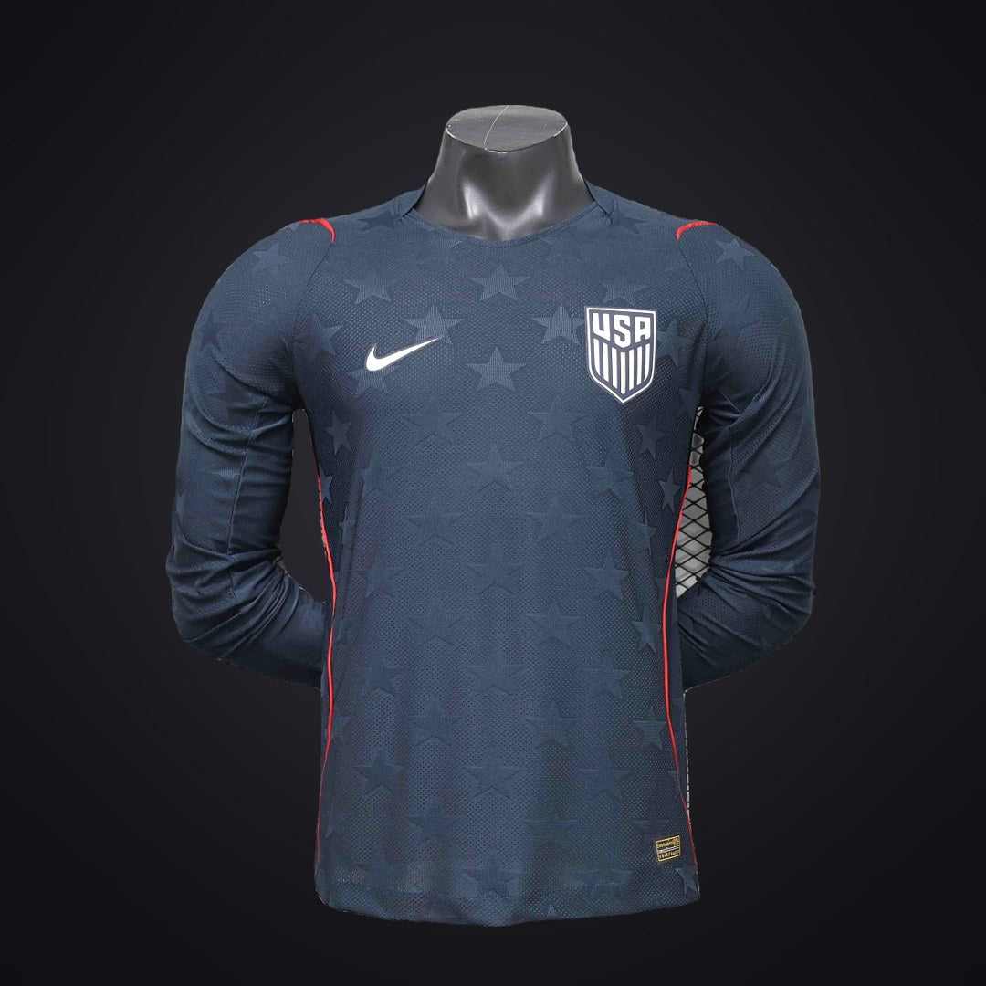 Estados Unidos 2026 Visitante Manga Larga (Player Version) (delante)