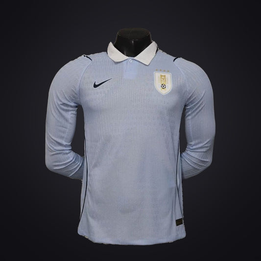 Uruguay 2026 Local Manga Larga (Player Version) (delante)