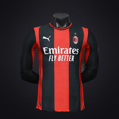 Milan 26-27 Local Manga Larga (Player Version) (delante)