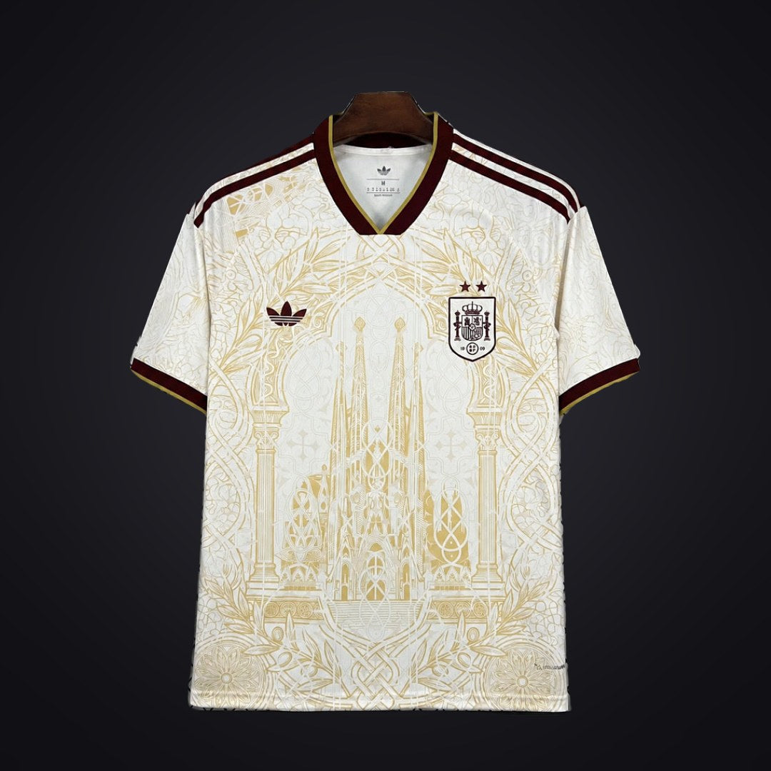 España 2026 Edición Especial Conmemorativa Mundial Amarilla (Fan Version) (delante)