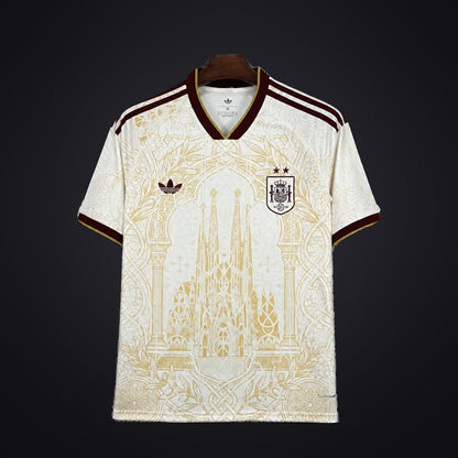 España 2026 Edición Especial Conmemorativa Mundial Amarilla (Fan Version) (delante)