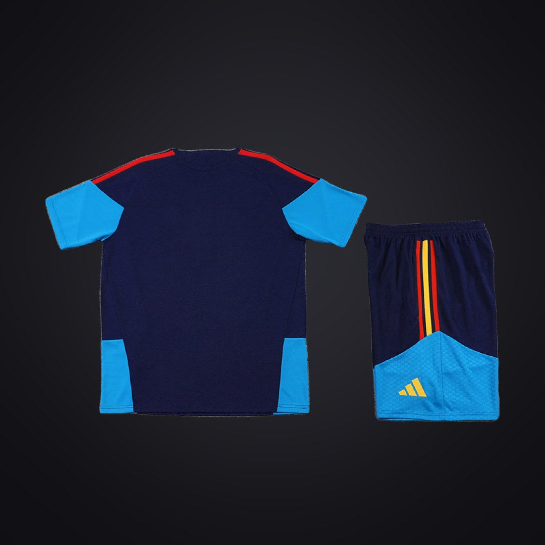 España 2026 Entreno 2 Estrellas Azul Marino (Niño) (detrás)