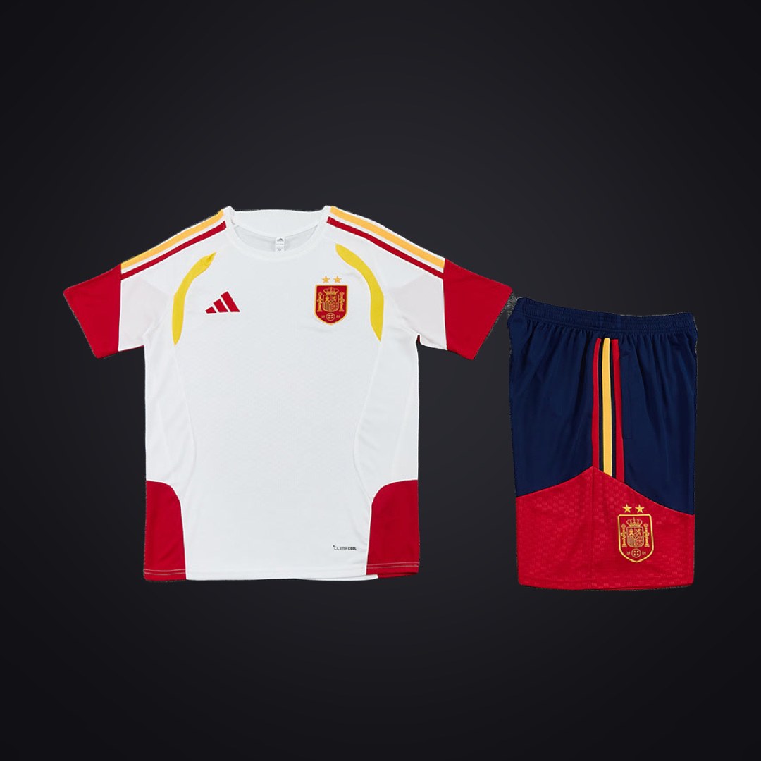 España 2026 Entreno 2 Estrellas Blanca (Niño) (delante)