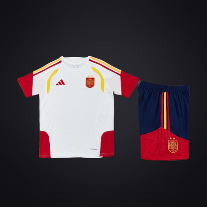 España 2026 Entreno 2 Estrellas Blanca (Niño) (delante)