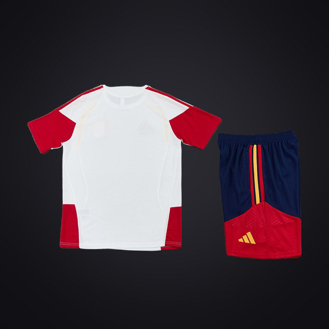 España 2026 Entreno 2 Estrellas Blanca (Niño) (detrás)