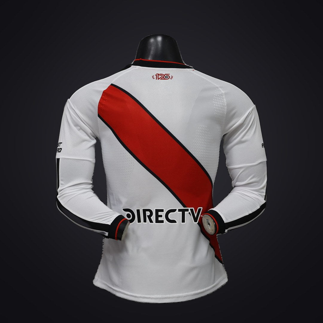 River Plate 26-27 Local Manga Larga (Player Version) (detrás)