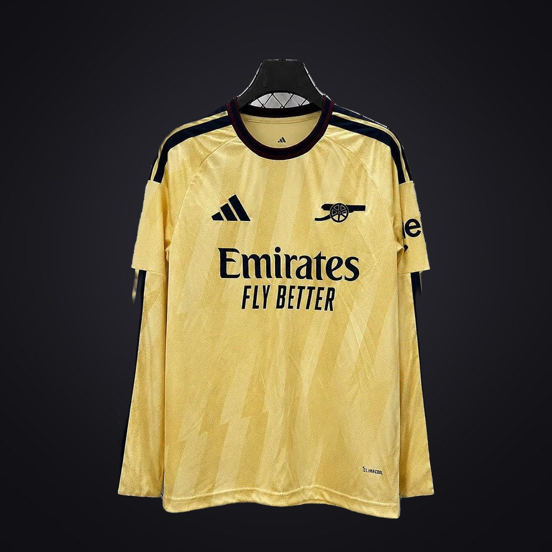 Arsenal 26-27 Tercera Manga Larga (Fan Version) (delante)