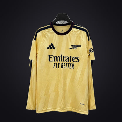 Arsenal 26-27 Tercera Manga Larga (Fan Version) (delante)