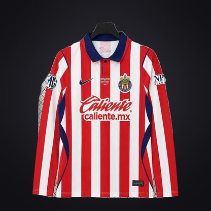 Chivas Guadalajara 26-27 Local Manga Larga (Fan Version) (delante)