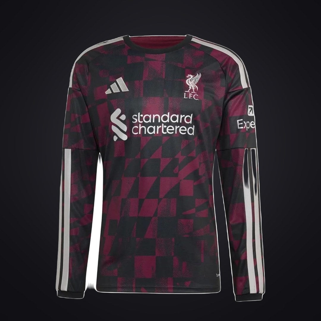 Liverpool 26-27 Tercera Manga Larga (Fan Version) (delante)
