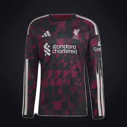 Liverpool 26-27 Tercera Manga Larga (Fan Version) (delante)