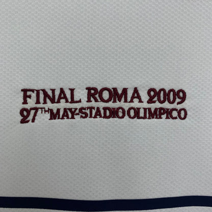 Retro Manchester United 08-09 Visitante Final Champions (Manga Larga)