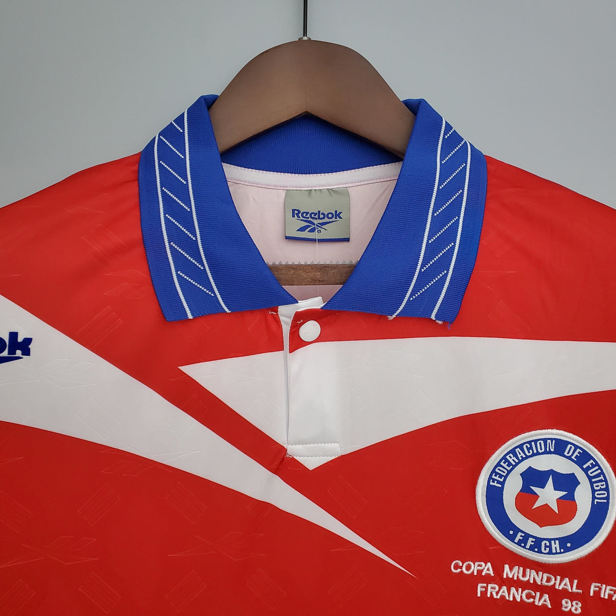 Retro Chile 1998 Local Mundial Francia 98