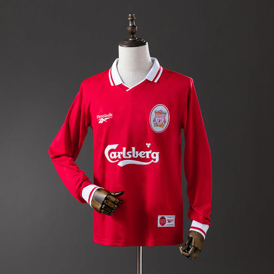 Retro Liverpool 96-97 Local (Manga Larga)