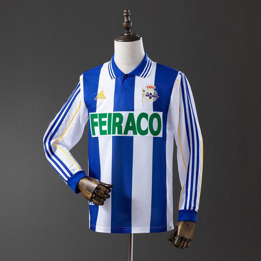 Retro Deportivo La Coruña 99-00 Local (Manga Larga)